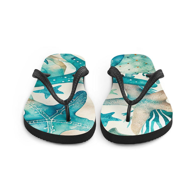 hippieartzone - Starfish Flip-Flops