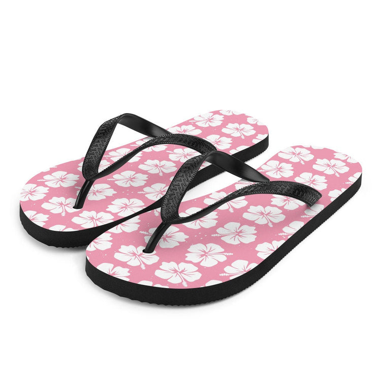 hippieartzone - Hawaiian Flowers Flip-Flops