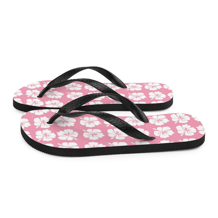 hippieartzone - Hawaiian Flowers Flip-Flops