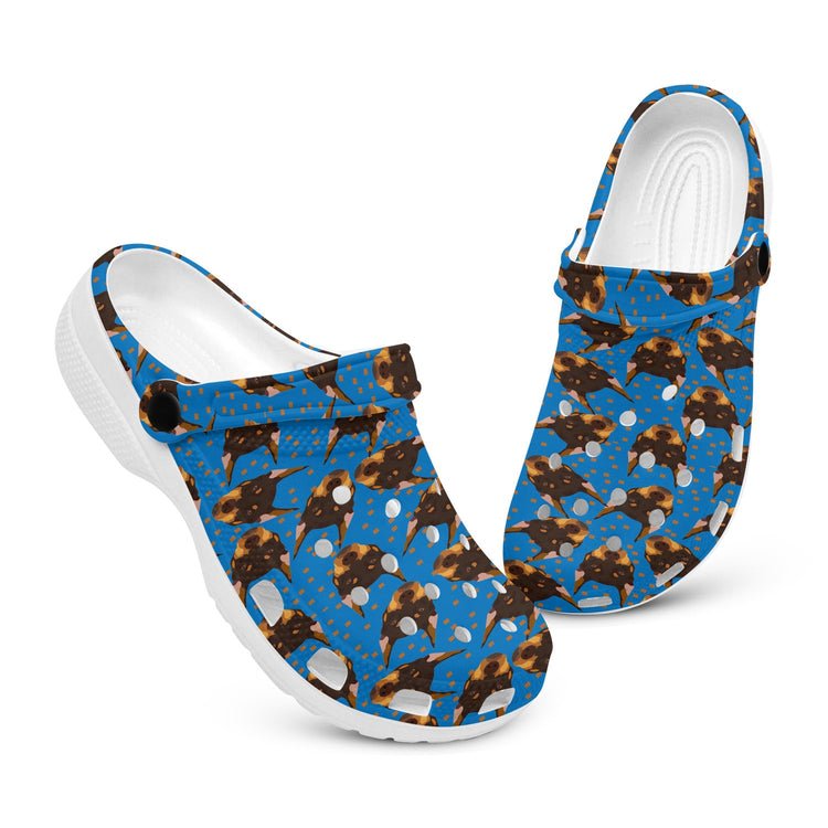 hippieartzone - Doberman Pinscher Heads Dog Clogs for Men and Women