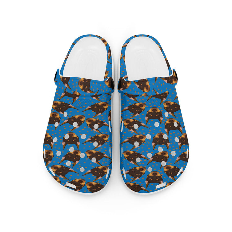 hippieartzone - Doberman Pinscher Heads Dog Clogs for Men and Women