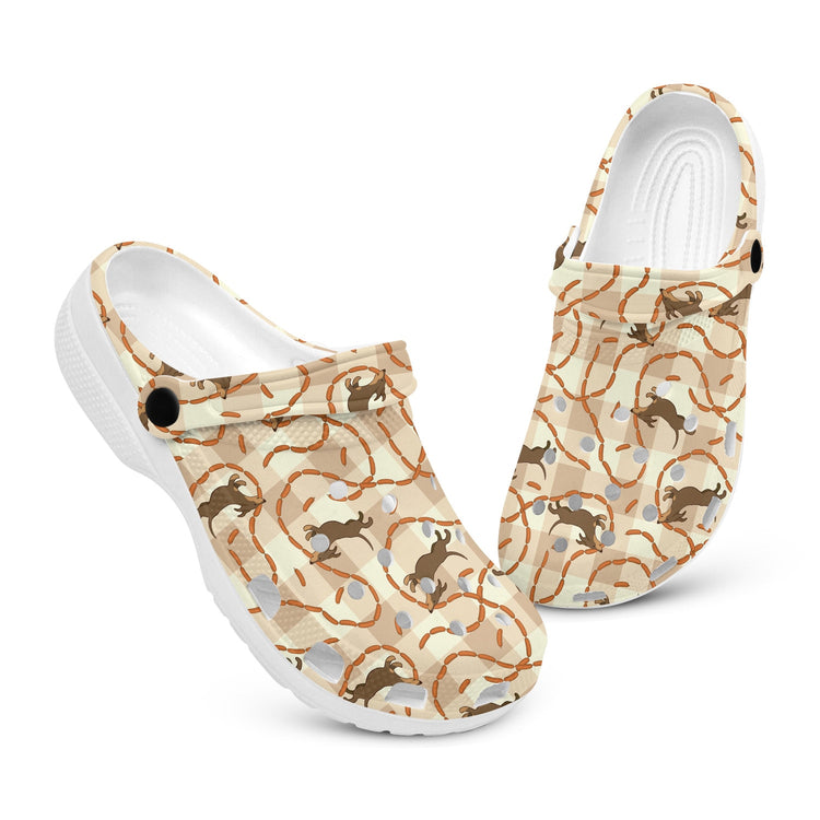 hippieartzone - Sausage Beagle Clogs for Men and Women