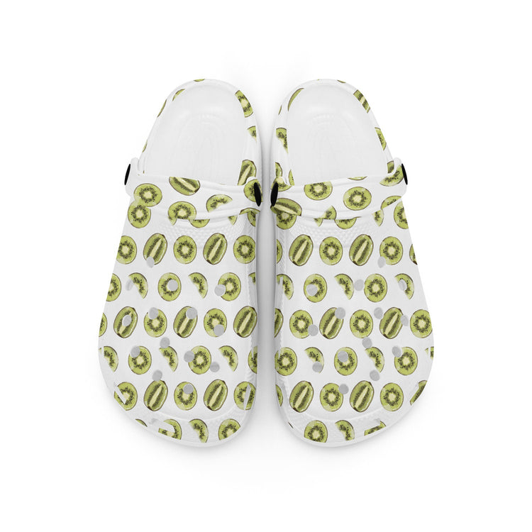 hippieartzone - Kiwi Fruit Clogs for Men and Women