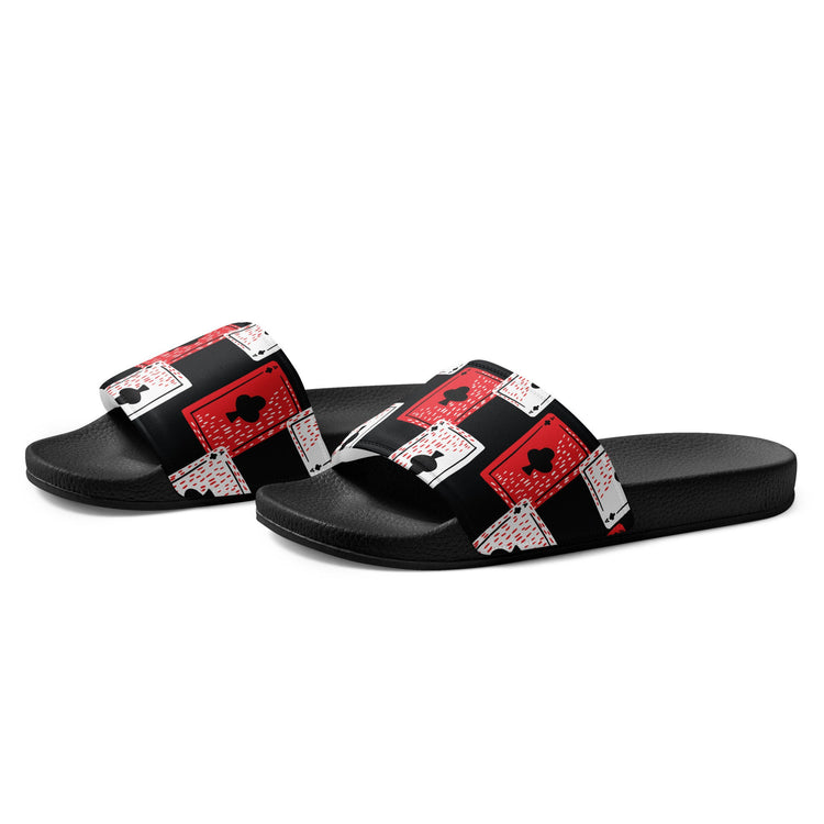 hippieartzone - Luck of the Draw ~Cards Men’s sliders