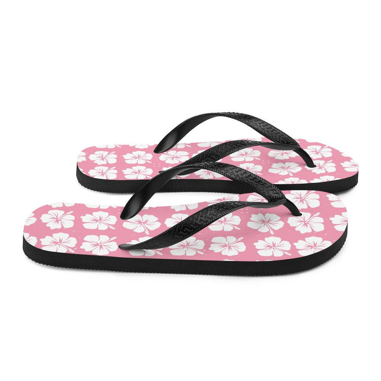 hippieartzone - Hawaiian Flowers Flip-Flops