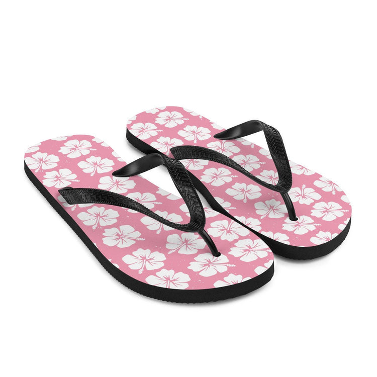 hippieartzone - Hawaiian Flowers Flip-Flops