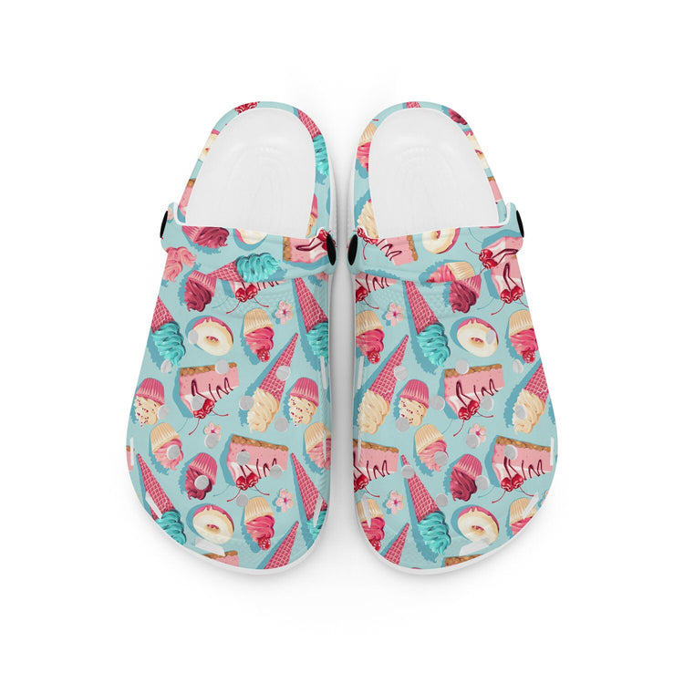 hippieartzone - Sweets Dessert Clogs for Men and Women