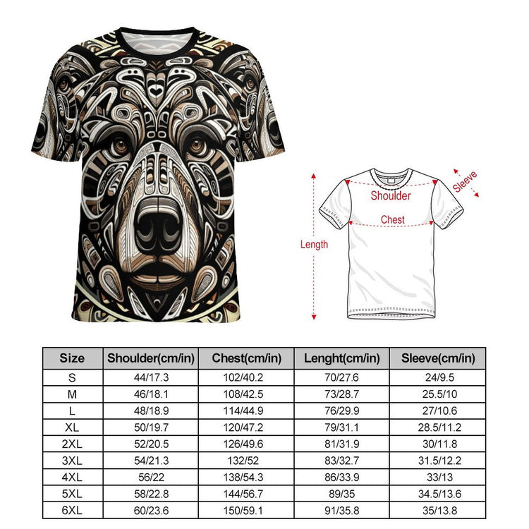 hippieartzone - Power Bear Shirt for Sale by Swaggy Shirt on Etsy, Bear Spirit Animal T-Shirt, Bear Shirt, Spiritual Shirt, Gift for Dad, Animal Lover Shirt
