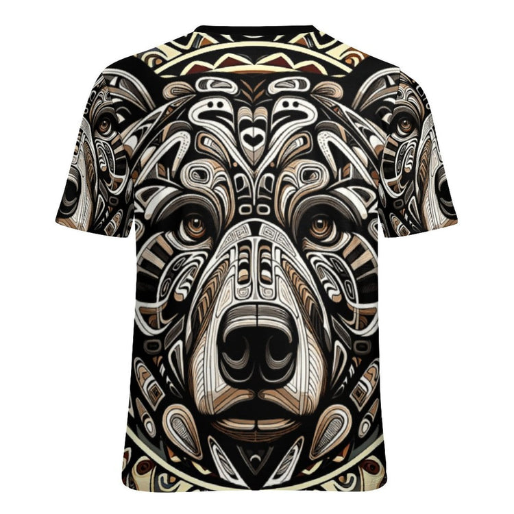 hippieartzone - Power Bear Shirt for Sale by Swaggy Shirt on Etsy, Bear Spirit Animal T-Shirt, Bear Shirt, Spiritual Shirt, Gift for Dad, Animal Lover Shirt