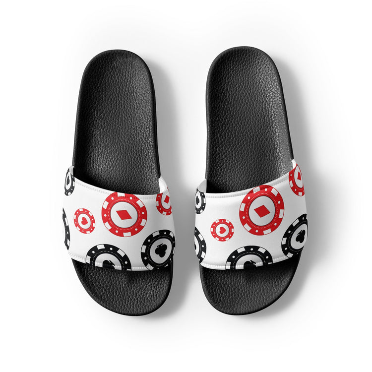 hippieartzone - Poker Chips Men’s sliders