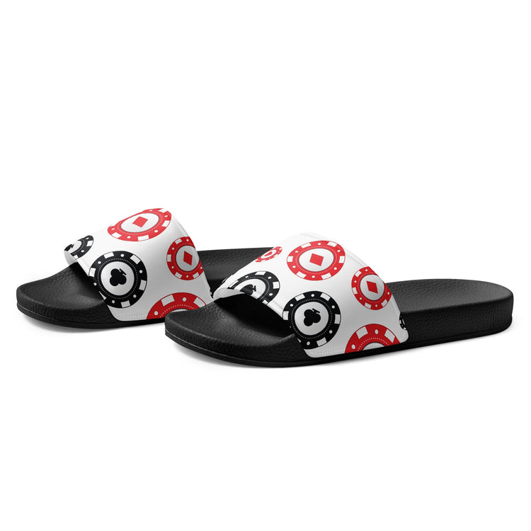 hippieartzone - Poker Chips Men’s sliders