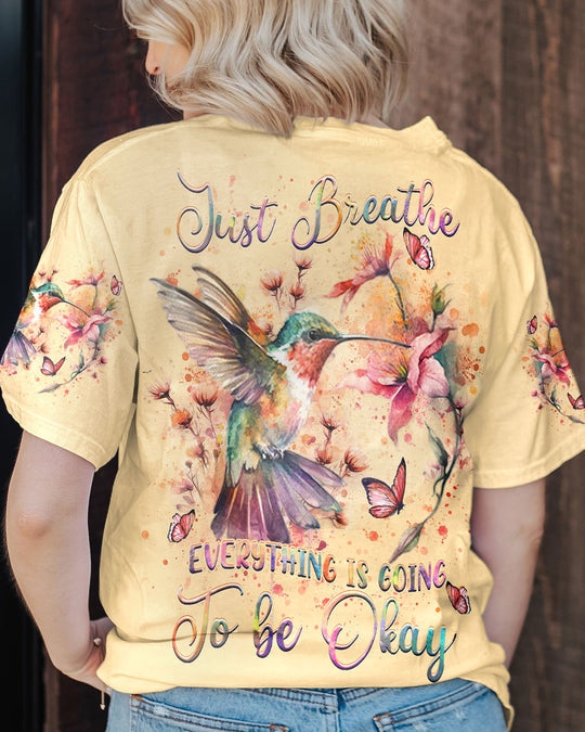 Hippie Art Zone - Just Breathe Hummingbird For Hippie