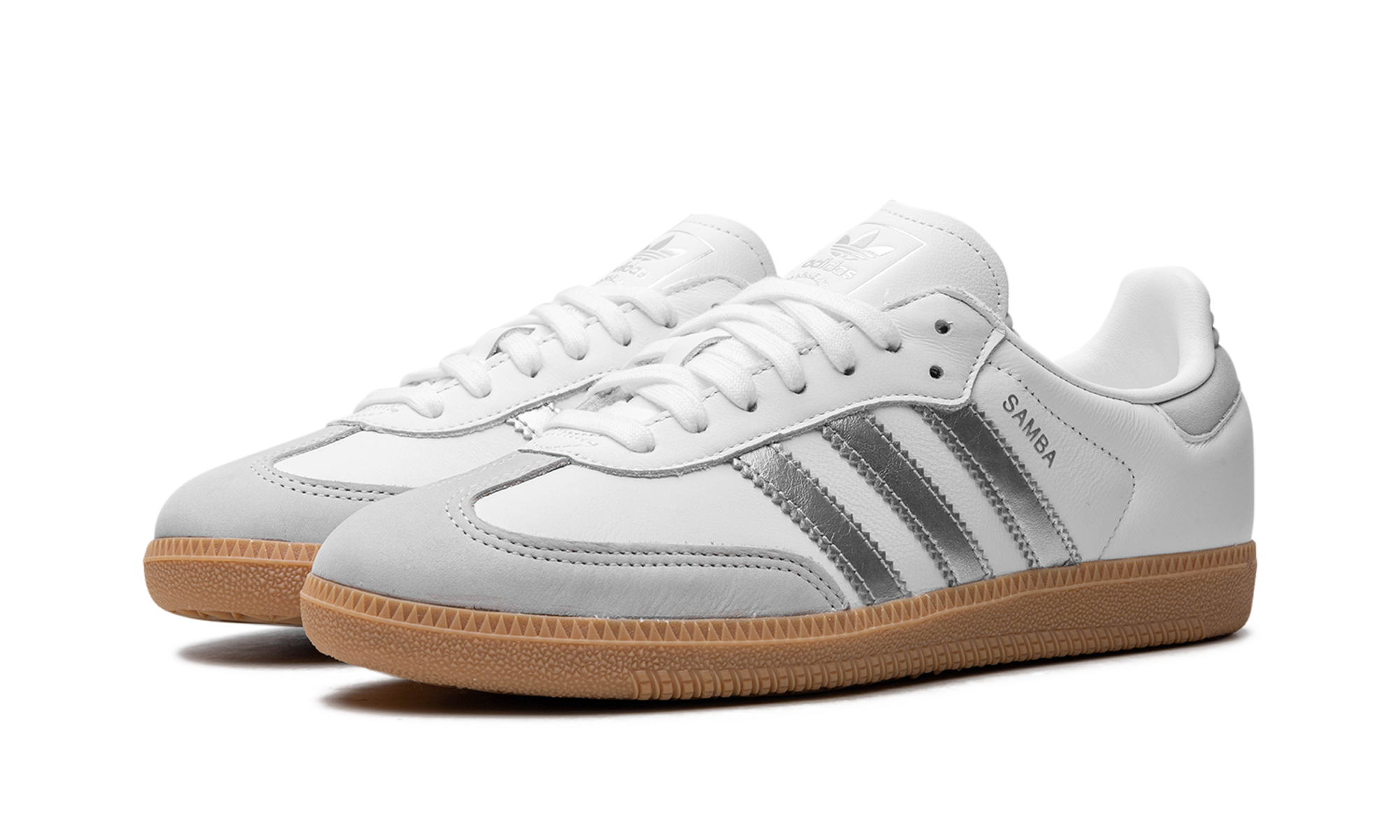 Samba Og Wmns "white Silver Metallic Grey" - 2