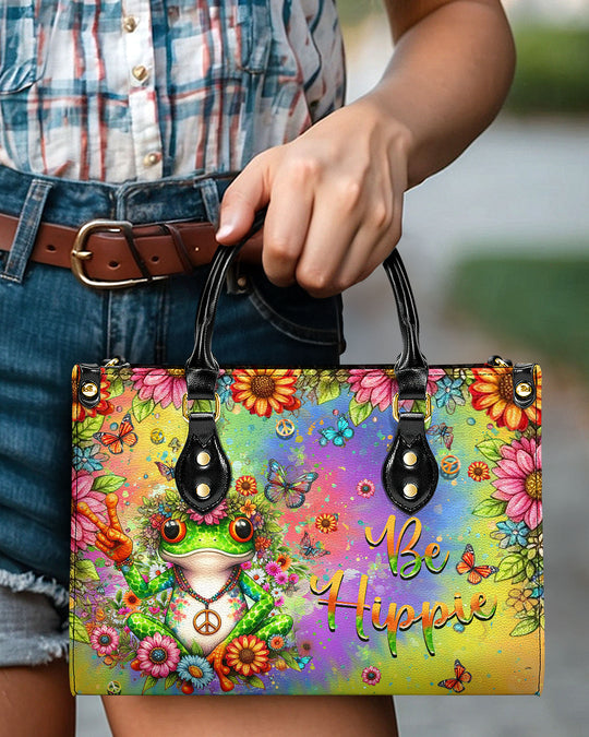 hippieartzone Bag - BE HIPPIE LEATHER HANDBAG