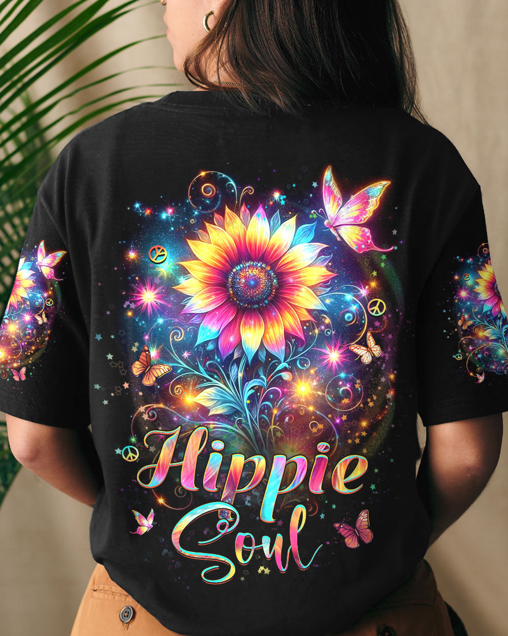 Hippie Art Zone - Hippie Soul Sunflower For Hippie