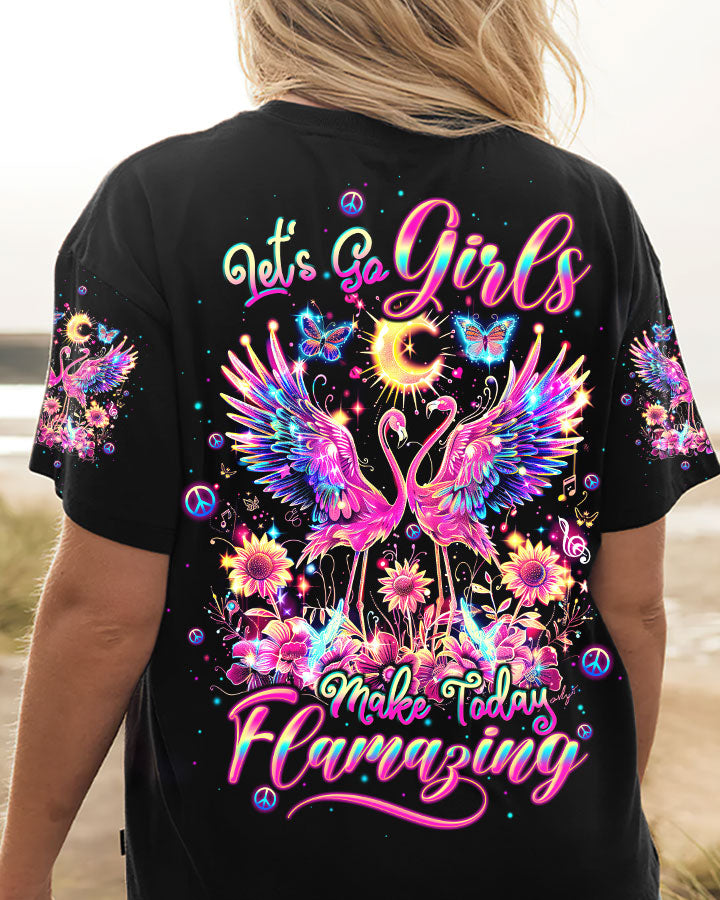 Hippie Art Zone - Let'S Go Girls Make Today Flamazing Flamingo For Hippie