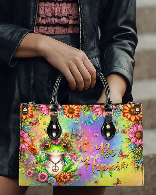 hippieartzone Bag - BE HIPPIE LEATHER HANDBAG