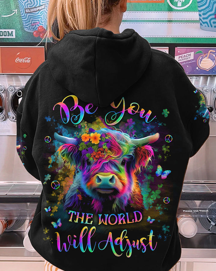 Hippie Art Zone - Be You The World Will Adjust For Hippie