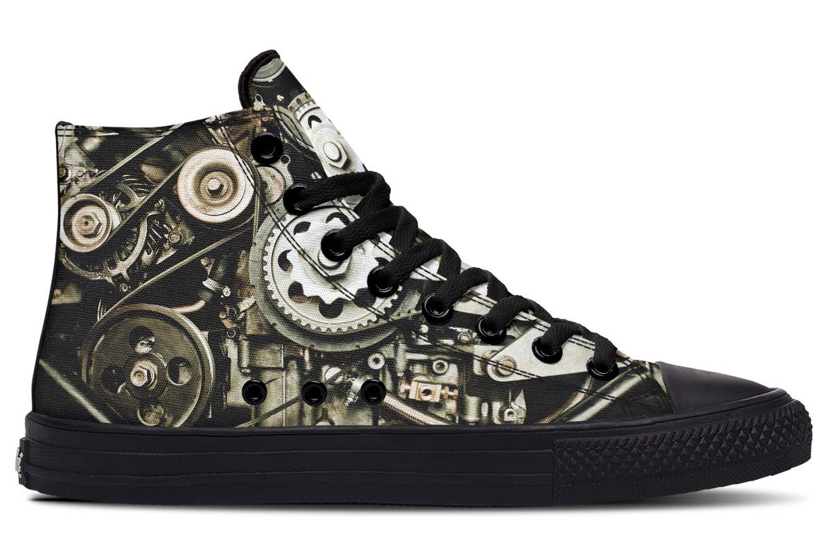 hippieartzone Shoes - GEAR UP MECHANIC