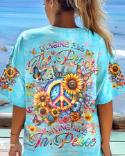 Hippie Art Zone - Imagine All The People Living Life In Peace For Hippie