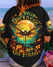 Hippie Art Zone - Hello Darkness My Old Friend Halloween For Hippie