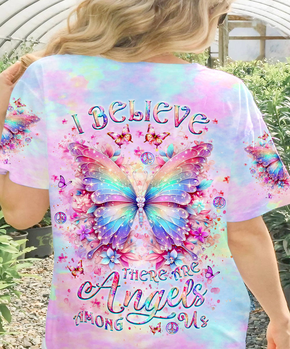 Hippie Art Zone - I Believe There Are Angels Among Us Butterfly For Hippie