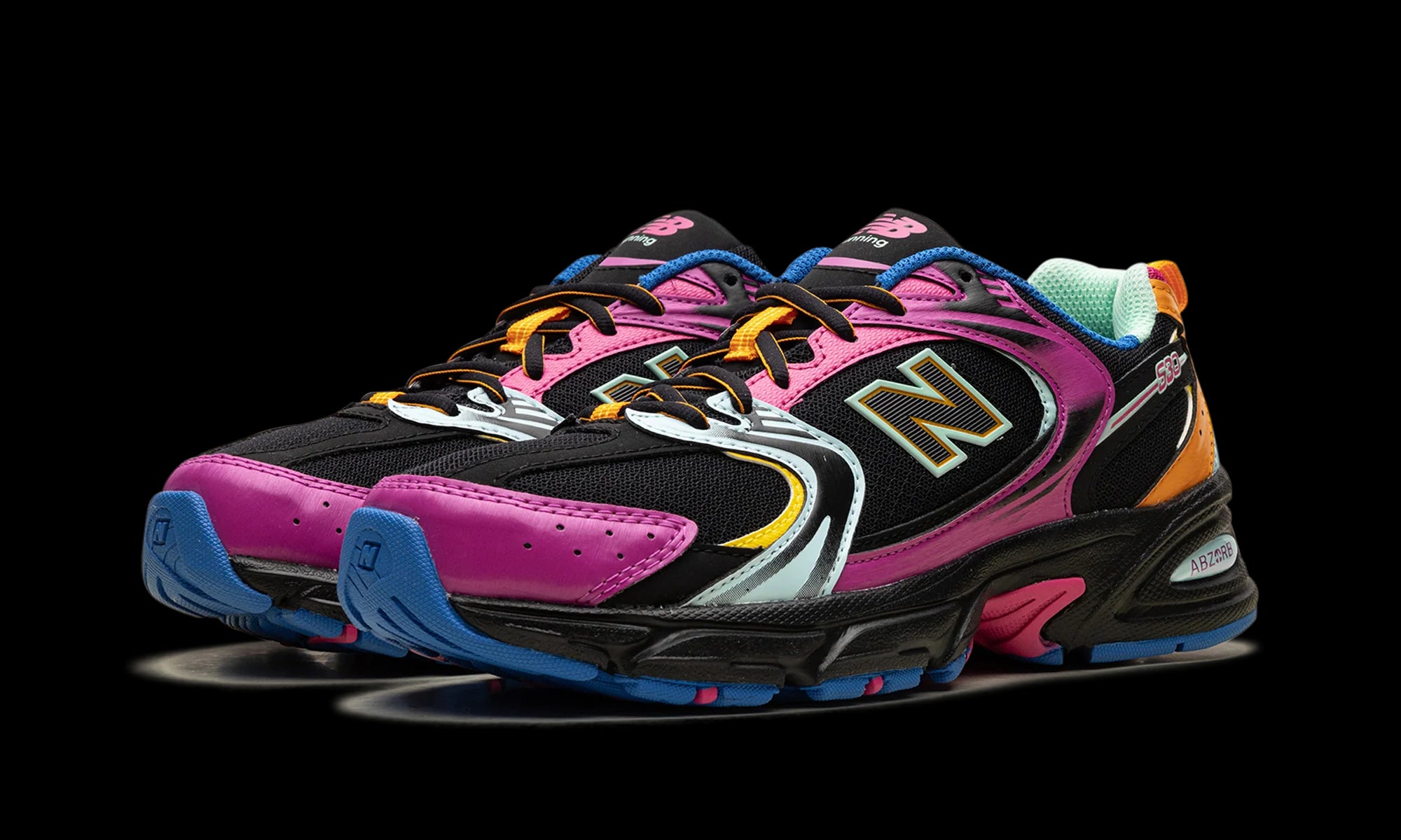 530 "Black Multi-Color"