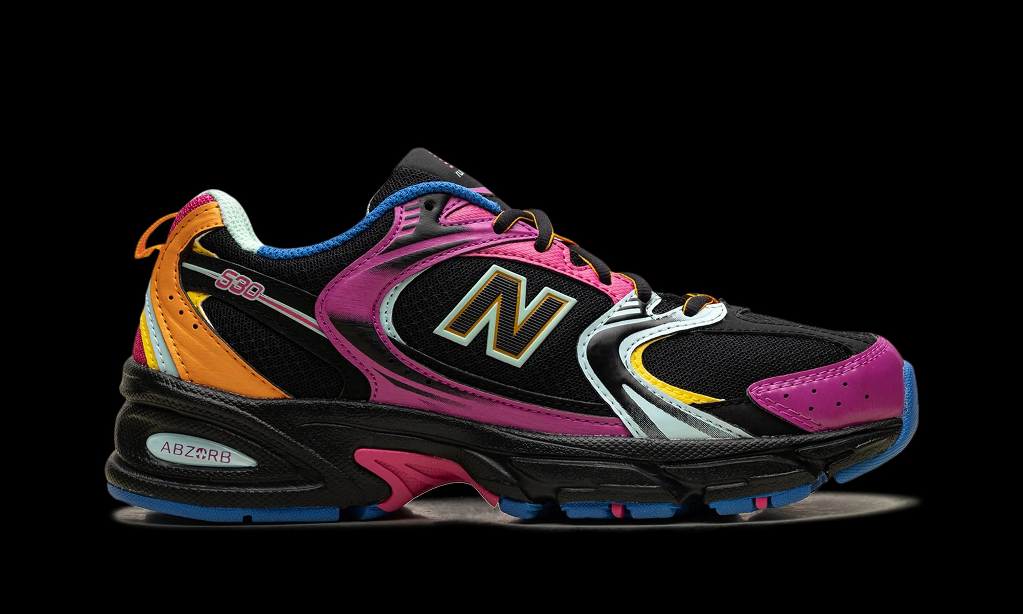 530 "Black Multi-Color"