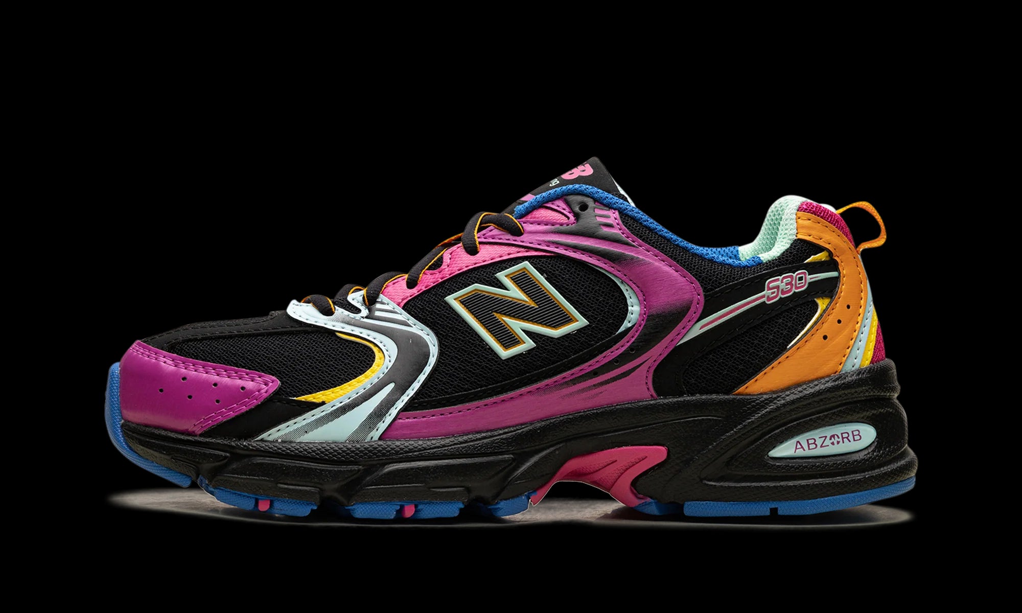 530 "Black Multi-Color"