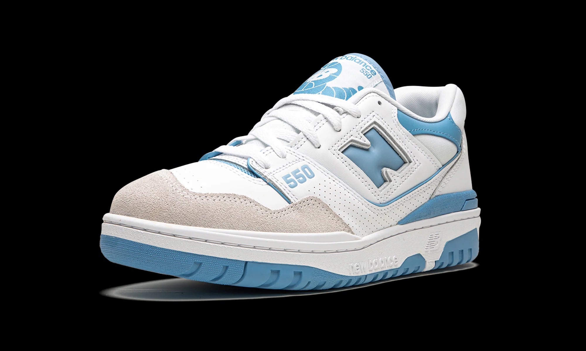 550 "White / Baby Blue"
