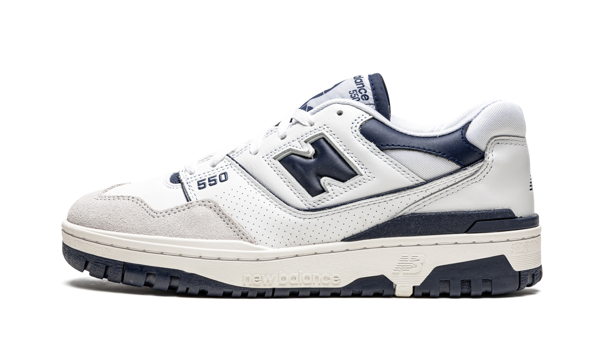 550 "white / Navy Blue" - 1
