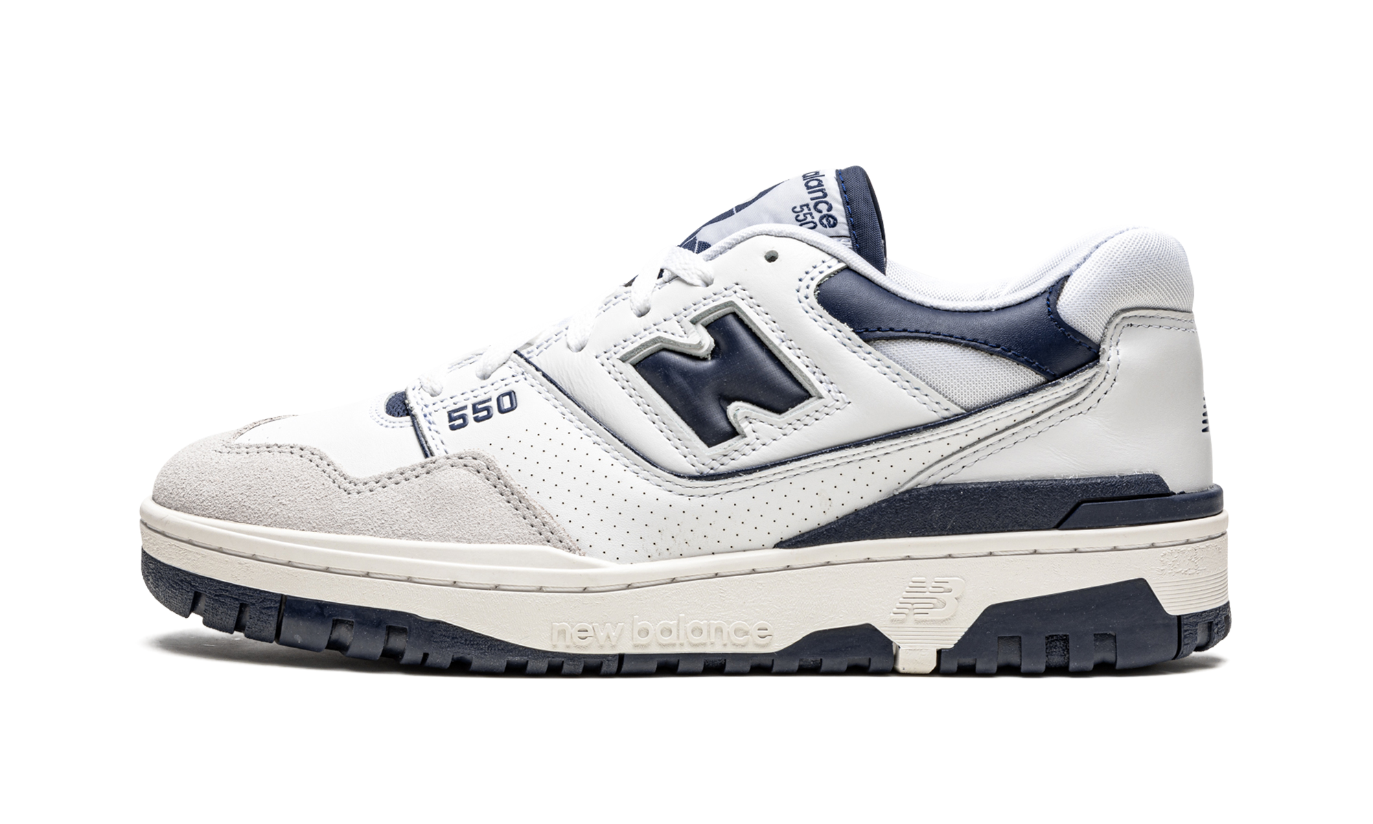 550 "white / Navy Blue" - 1