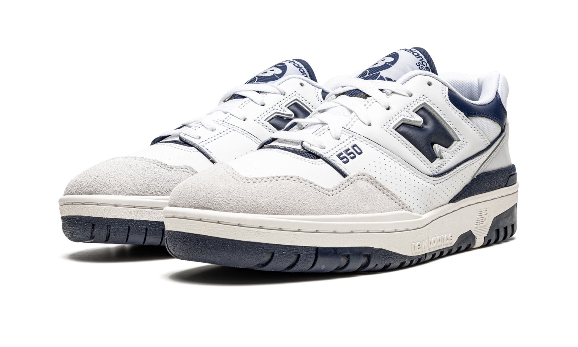550 "white / Navy Blue" - 2