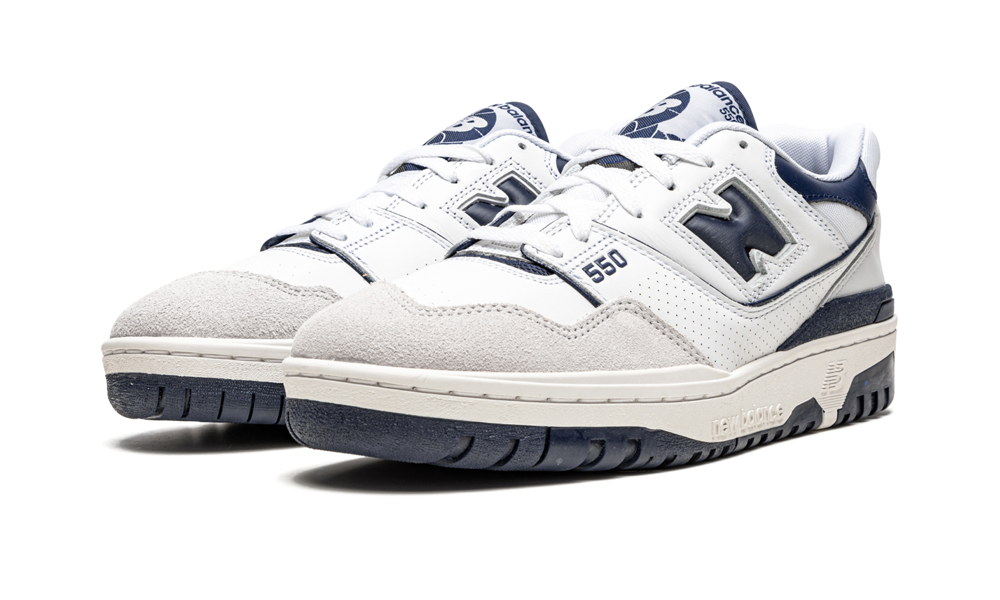 550 "white / Navy Blue" - 2