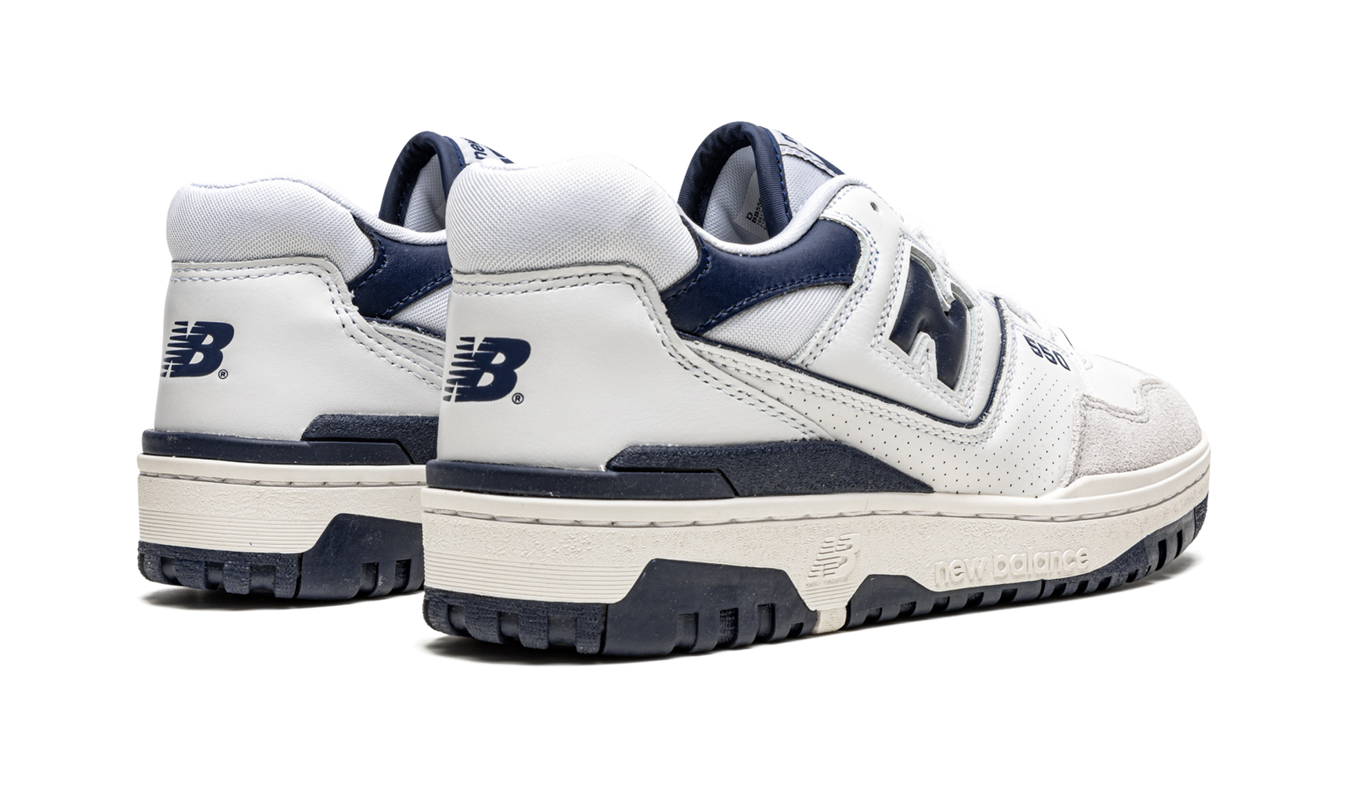 550 "white / Navy Blue" - 3