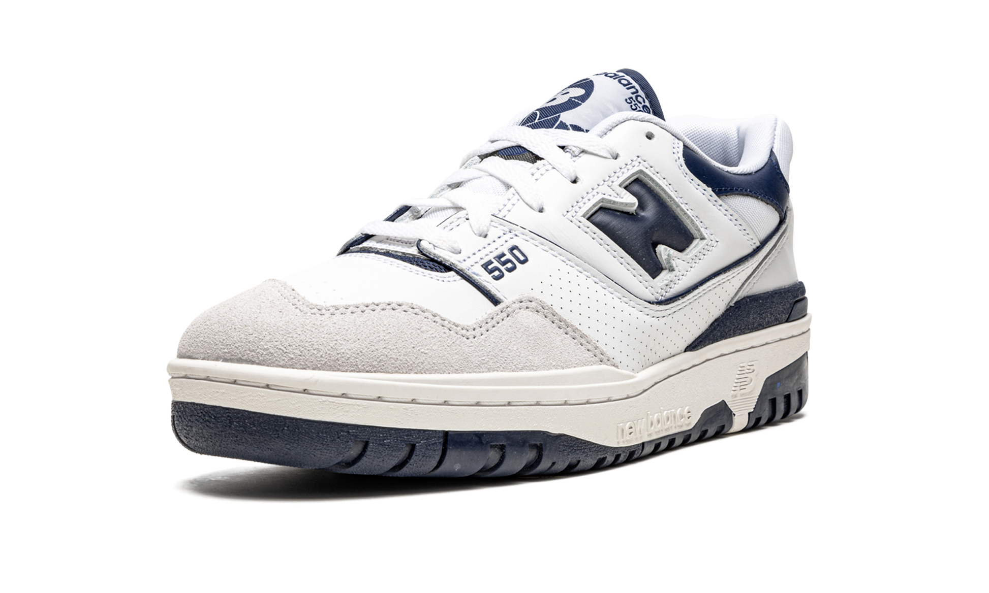 550 "white / Navy Blue" - 4