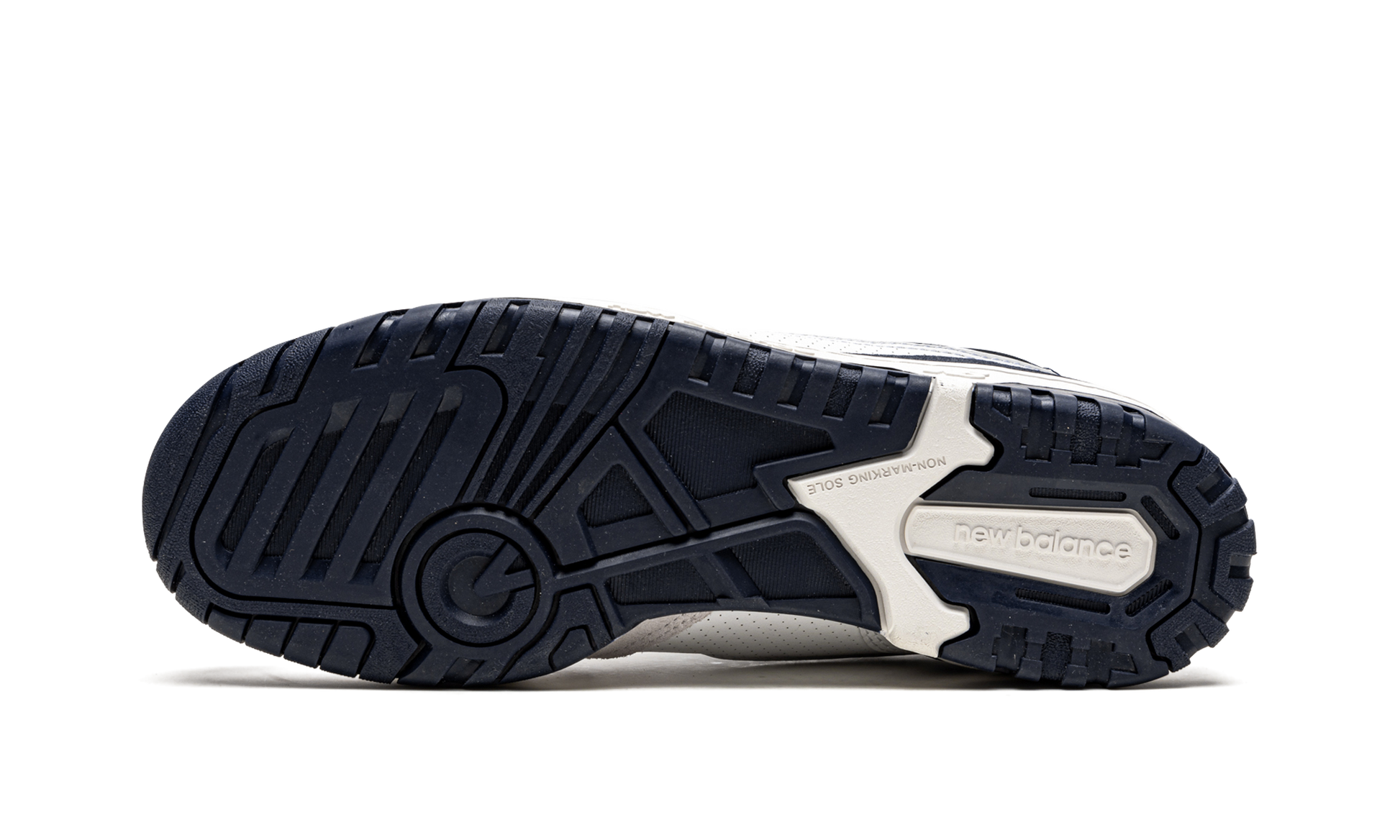 550 "white / Navy Blue" - 5