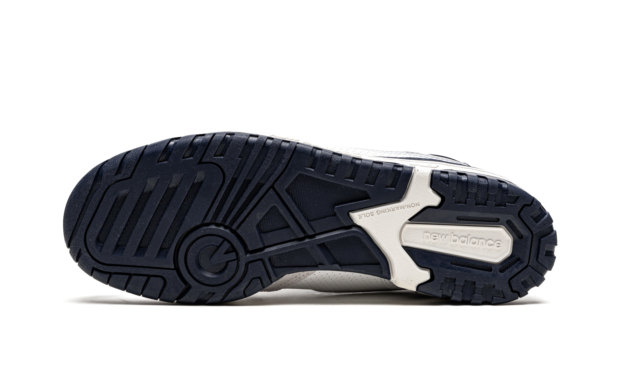 550 "white / Navy Blue" - 5