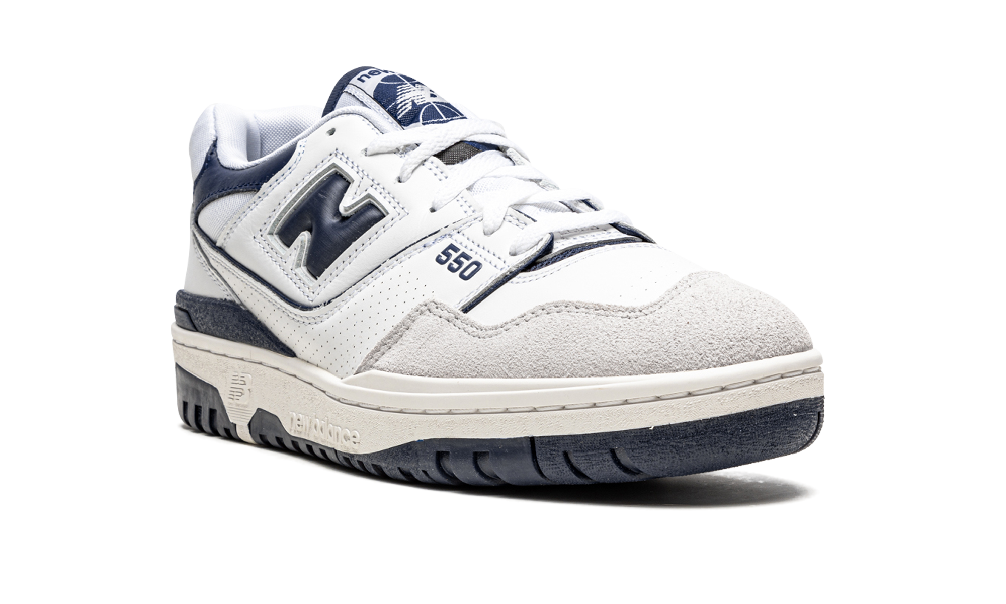 550 "white / Navy Blue" - 7