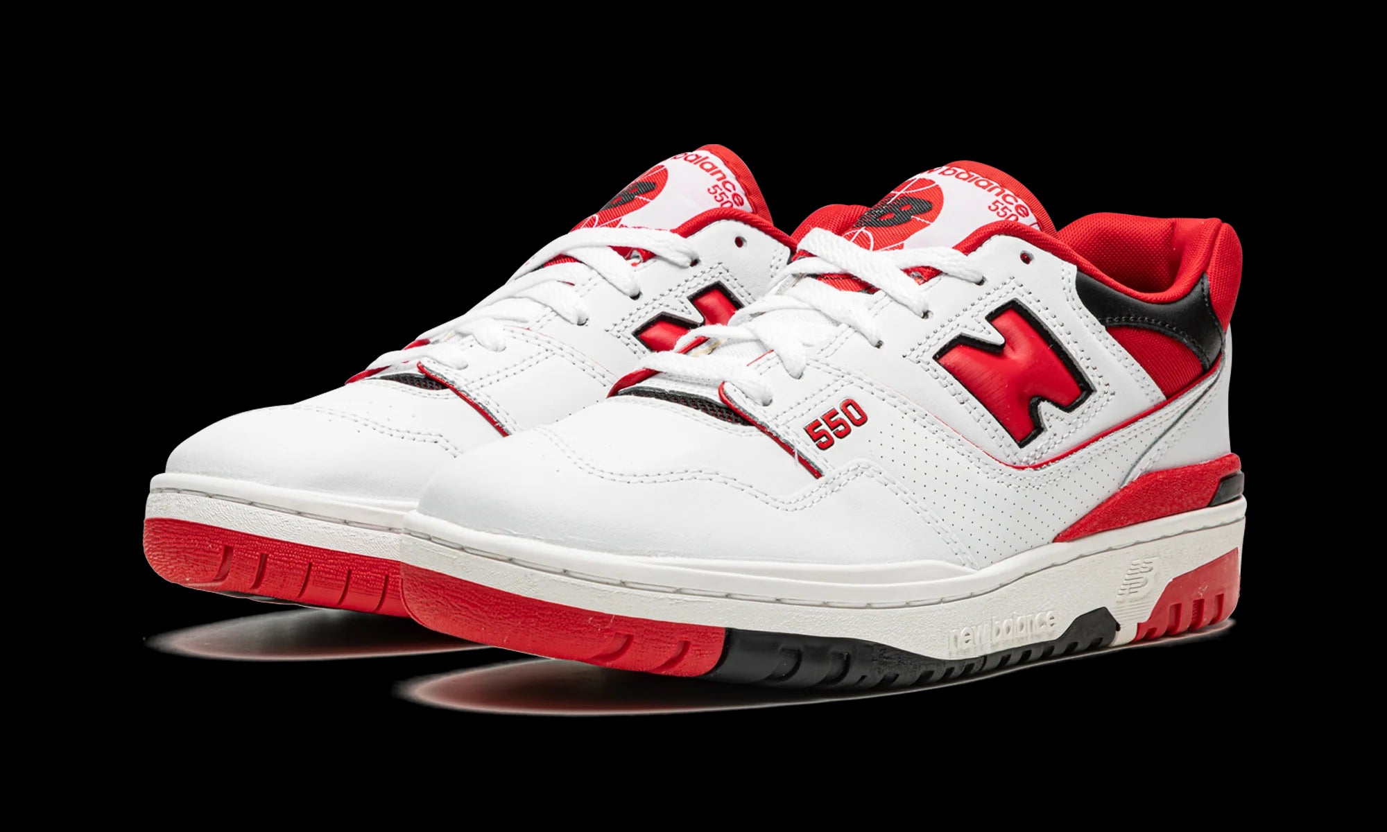 550 "WHITE RED"