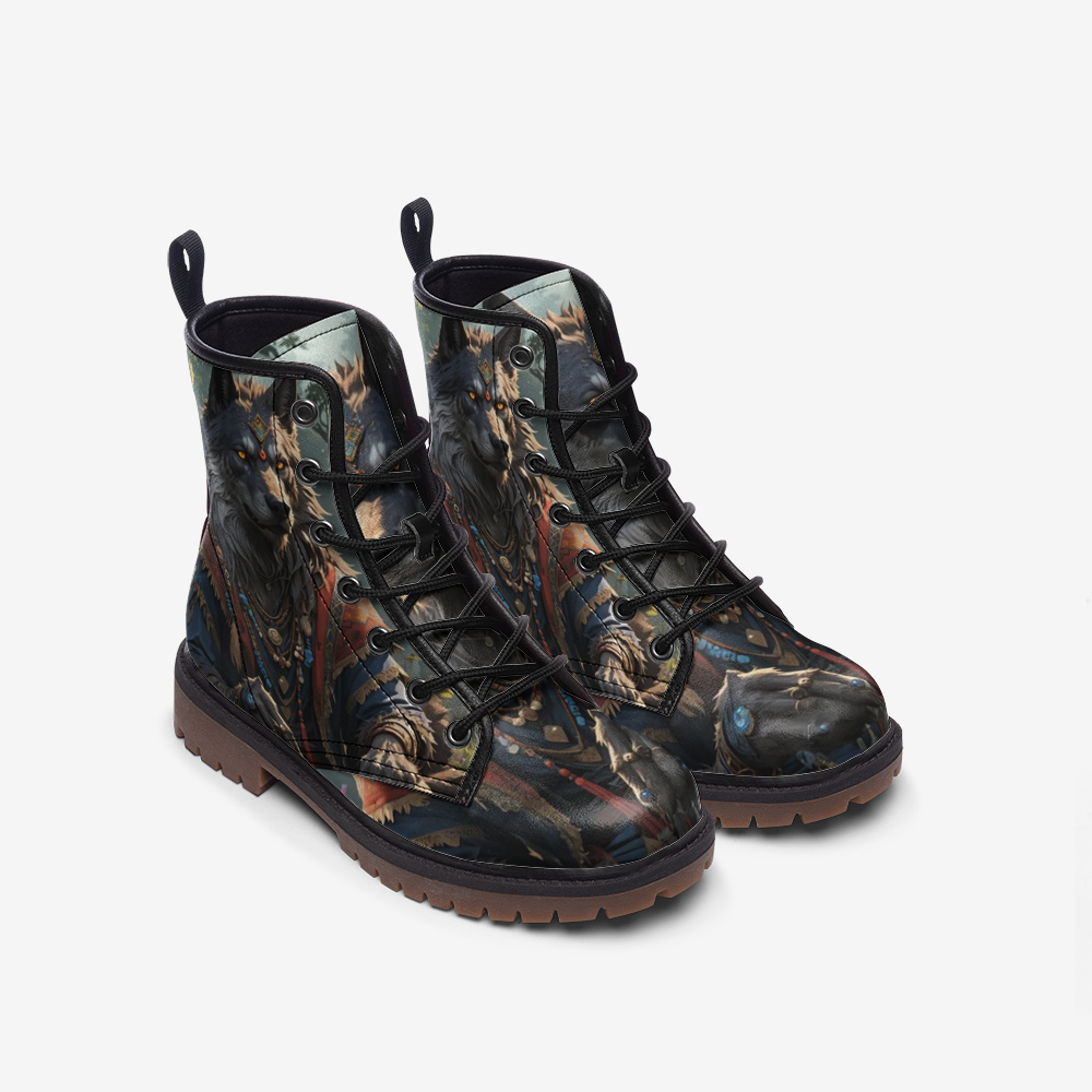 Hippie Art Zone - Super Cool Wolverine Casual Leather Lightweight Boots For Hippies