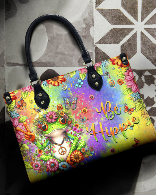 hippieartzone Bag - BE HIPPIE LEATHER HANDBAG