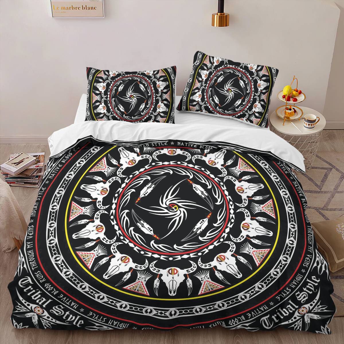 hippieartzone - Native American Pattern Bedding Set