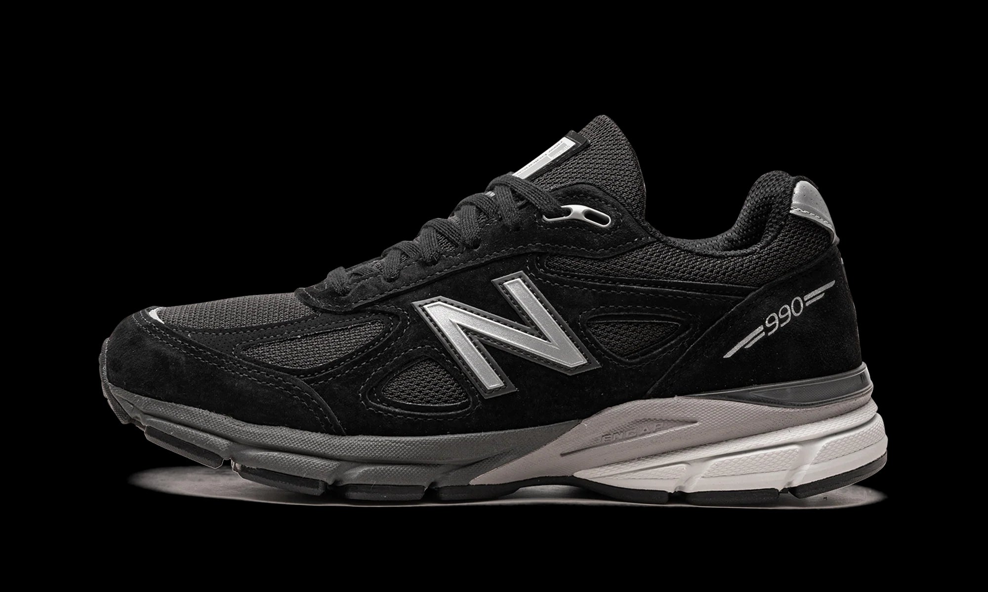 990v4 "Made In USA - Black / Silver"