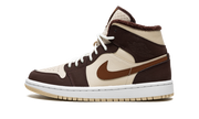 Air Jordan 1 Mid SE Wmns "Brown Basalt Fleece" DO6699 200