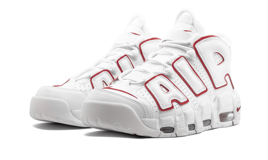 Air More Uptempo 'White Varsity Red' 2021
