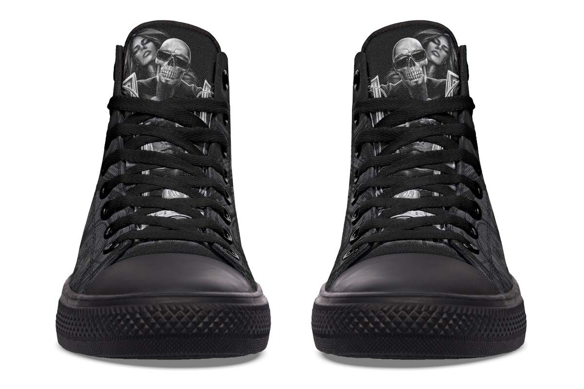 hippieartzone Shoes - CHOPPER SKULL