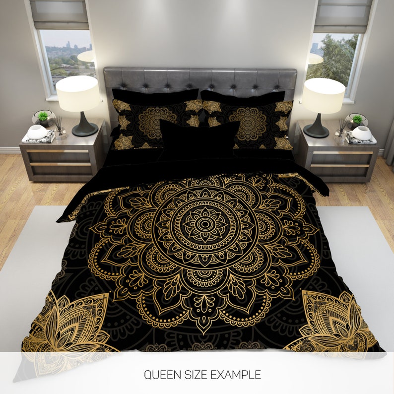 Hippie Art Zone - Bohemian Bedding Set For Hippies