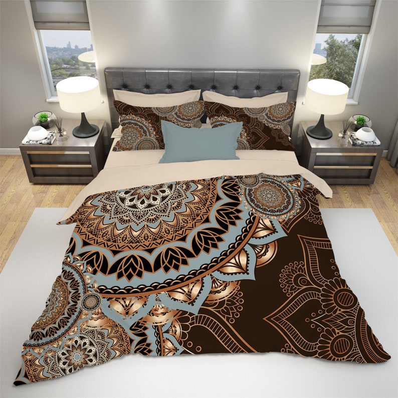 Hippie Art Zone - Bohemian Bedding Set For Hippies