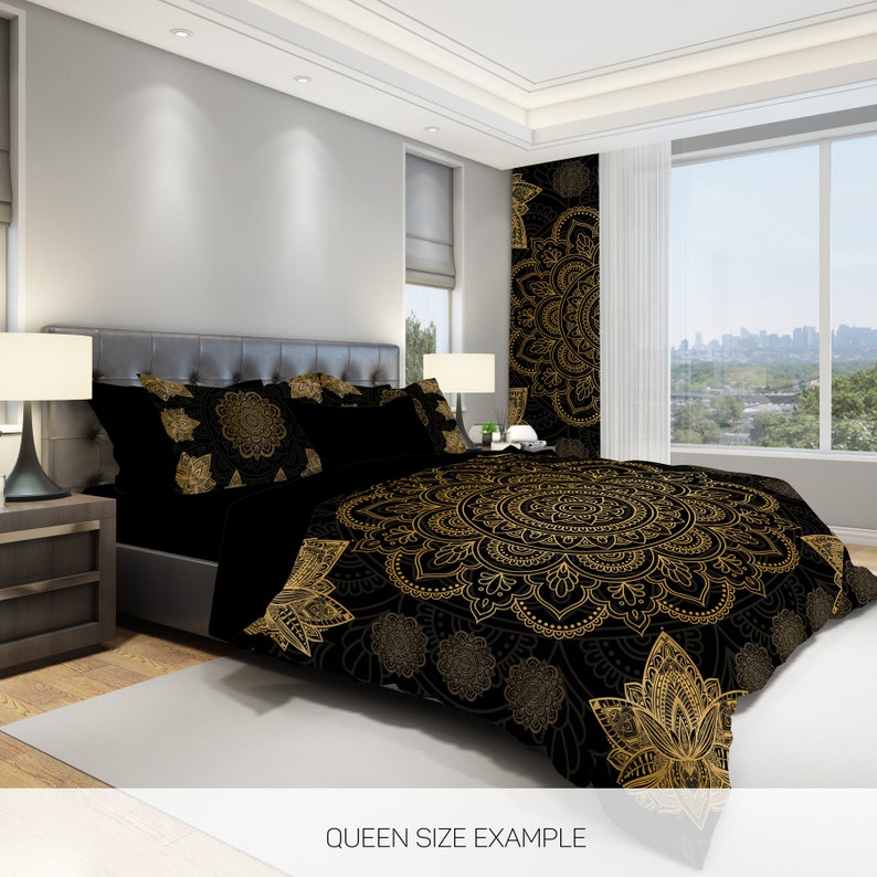 Hippie Art Zone - Bohemian Bedding Set For Hippies